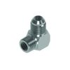 3/8 BSPT x 7/16 JIC M/M 90° Compact