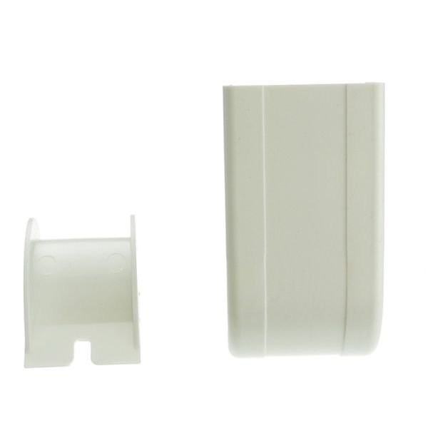 ACL 1.75 inch Surface Mount Cable Raceway Outside Elbow 90 Degree, White, 2 Pack