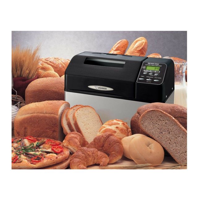 Zojirushi BB-HAC10 Home Bakery 1-Pound-Loaf Programmable Mini Breadmaker  Bundle 