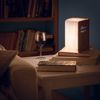 Medium Wooden Folding Magnetic LED Book Lamp Featuring Small Steps Everyday Design