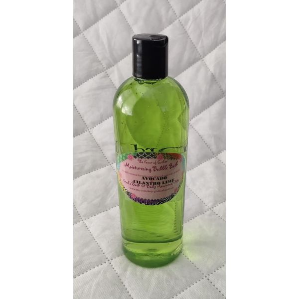 Avocado Cilantro Lime Moisturizing Bubble Bath -16oz Medium