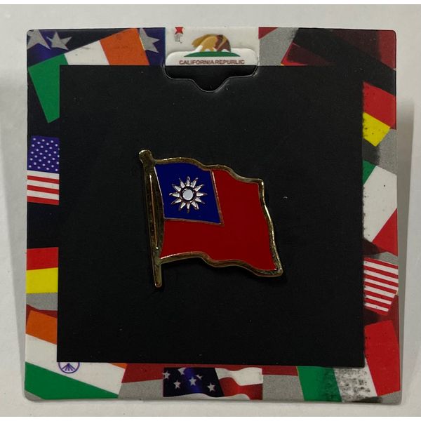 Taiwan Single Lapel Pin Enamel Lapel Pin