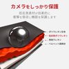エレコム デジカメケース/ZEROSHOCK/Mサイズ/レッド