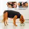 Suitical Recovery Suit for Dogs, Black, s