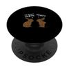 Chocolate Bunny Easter Basket Funny Teens My Butt Hurts PopSockets Swappable PopGrip