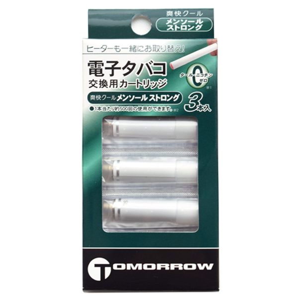 Electronic Cigarette Tomorrow Cartridge Menthol Strong