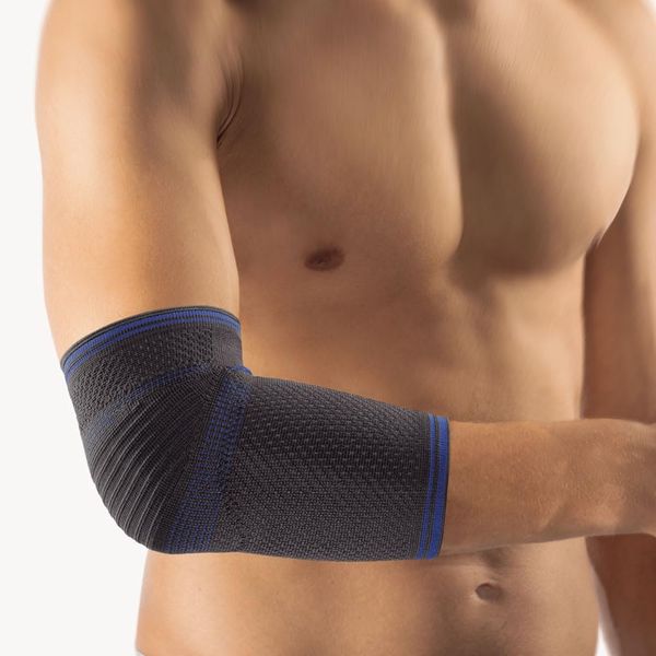 Bort KubiTal Ellenbogen-Polster-Bandage XS grau