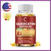 120 Capsules Quercetin with Bromelain - Premium Antioxidant Immune Support