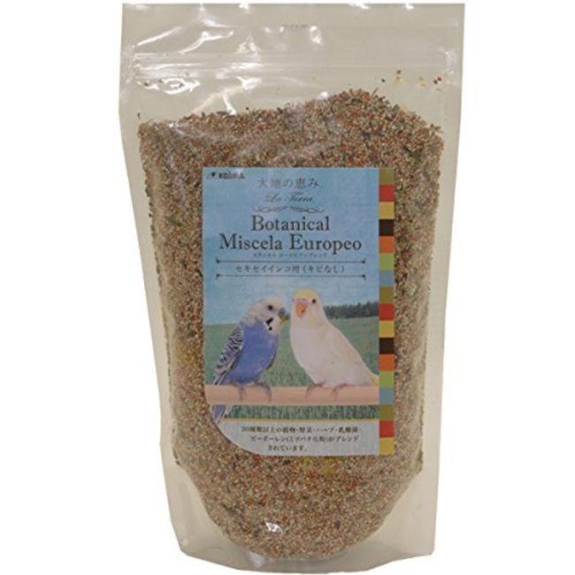 Kojima (PB) Grace of the Earth Botanical European Blend for Budgie (No Millet) 28.2 oz (800 g)