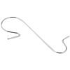 Sigro 50 Pieces 60357 Bag Hanger, Metal, Silver, One Size