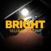 Waterproof Micro LED Puck Lights - Adhesive Lighting Ideal for Under - 5 Pack