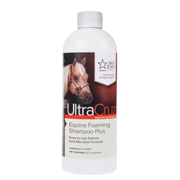 UltraCruz® Equine Foaming Shampoo Plus for Horses