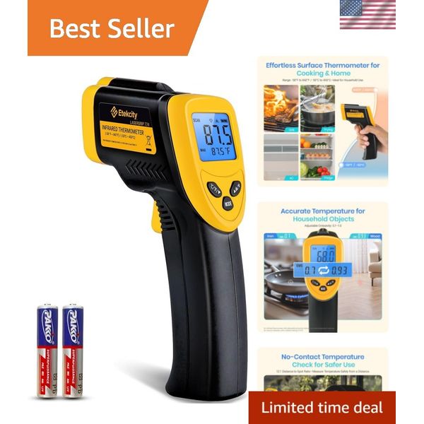 Etekcity 774 Laser Infrared Thermometer - Precision Cooking & Grilling Tool