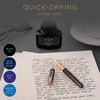 Parker Fountain Pen Ink Bottle Washable Blue QUINK Ink 57ml. Fountain Pen Refill