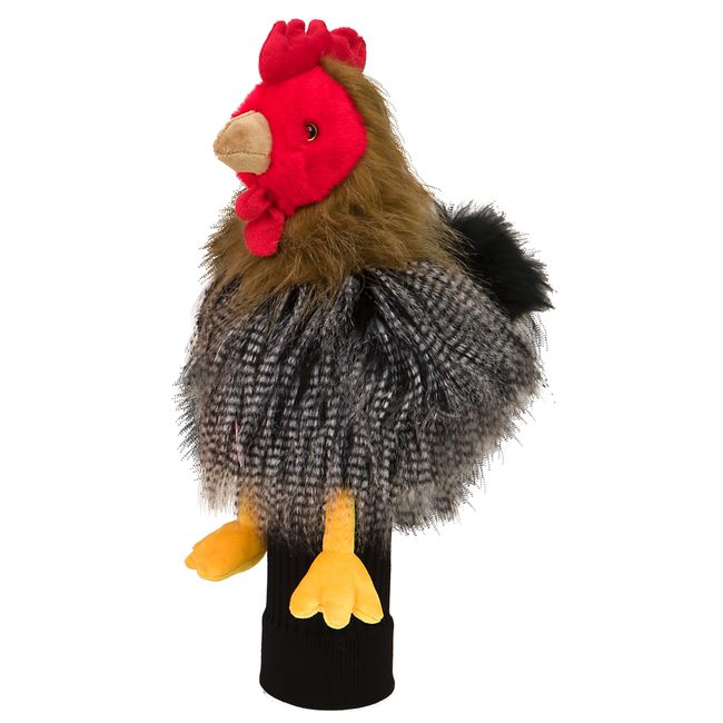 Daphne's Chicken Headcovers, Black/Gray/Red