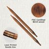 KnitPro Ginger Interchangeable Circular Needles 4" (10cm) | 6.50mm