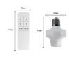 QIACHIP 2.4G Smart Remote Control Light Socket E26 E27 Bulb Socket Adapter, eWeLink Bluetooth Smart Lamp Holder, eWeLink APP Remote Control Timing Delay