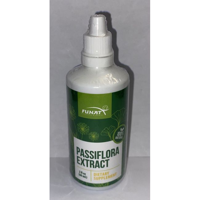 PASSIFLORA EXTRACT 100% Natural Healthy Diet FUNAT Passion Flower 2 Oz Ex:6/24