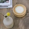 Main + Mesa Stoneware Reactive Glaze Coasters, Set of 4
