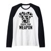 Chef Choose Your Weapon Funny Cook Kitchen Cooking Tools Raglan Baseball Tee
