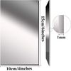 12 Pack Mirrors Plastic Mirror Decor Flexible Mirror Sheets Self Adhesive Mirror
