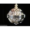 2016 DATED BABY'S 1ST~FIRST CHRISTMAS SILVER METAL RATTLE ORNAMENT~NIB