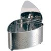 Antibacterial stainless steel Compression Lid with Triangle Corner CK – 115