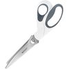 Westcott 15983-001 Serrated Scissors, ergonomic handle, 24.2 cm, white/grey
