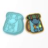 Hiking Backpack Cookie Cutter & Stamp