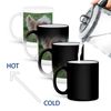 3dRose Cream Pomeranian Side View Magic Transforming Mug, 11-Ounce