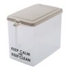 Heiwa Industry Stocker with Handle, Deep Type, Clear