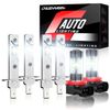 For 2002 2003 2004 Acura RSX Combo LED Headlight High/Low Beam+Fog Light Bulbs