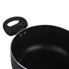 BLAUMANN 5Pc Set Cookware Induction Pot Pan Saucepan Casserole Soft Touch Handle (Matt Black)