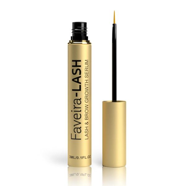 Eyelash Growth Serum Fuller Thicker Lashes Brows Enhance Natural Oil Vegan Brush