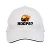 Makoroni - GOT Hoops Basketball Player Hat Adjustable Cap, DesG68 White