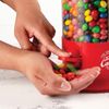 Triple Candy Machine Polystyrene 360 Degree Dispensing 3 Compartments Red