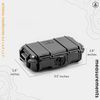 Evergreen Ammo Case .22 – 9mm – Lockable USA Made (Medium, Topography)