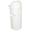 TAYLOR MADE PRODUCTS 7" x 17" White Dock Post Bumper with Inflation Valve, Slides Over 1.5" Dock Pipe, Protects Boats, Made in the USA - 2020108507