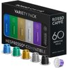 60 Espresso Coffee Pods for Nespresso Original Machines - Premium Capsule Sample