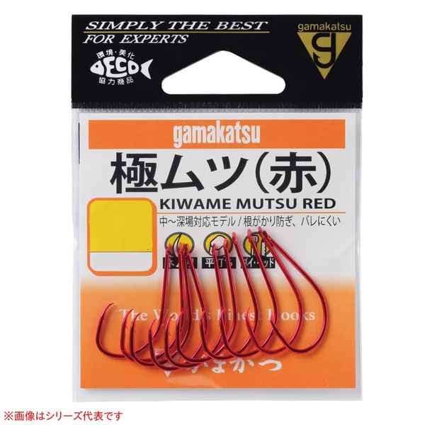 Gamakatsu Pole Mutsu Hook No. 22 Fishing Hooks