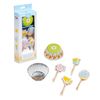 Tala Chick Cupcake Set, 24 Toppers in 4 Designs, Foil-Lined Cupcake Cases, Spring Baking Essential