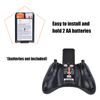 5 Pack Battery Pack Cover for Xbox 360 Wireless Controller, Replacement Battery Pack Cover Shell Case for Xbox360 (Black)