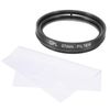 sourcing map 37mm Circular Polarizer Filter, Double Sided Multi-Layer Coatings Polarizing Filter with Cleaning Cloth for Camera Lens