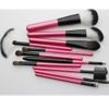 11 pcs makeup brushes, red makeup brush brushes are suitable for cosmetic makeup tools