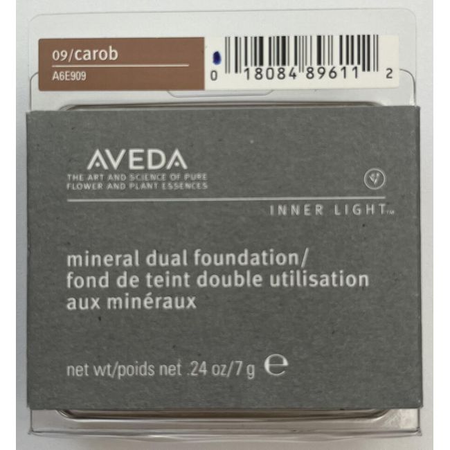 Aveda Inner Light - Carob 09 - Mineral Dual Foundation .24 oz Discontinued