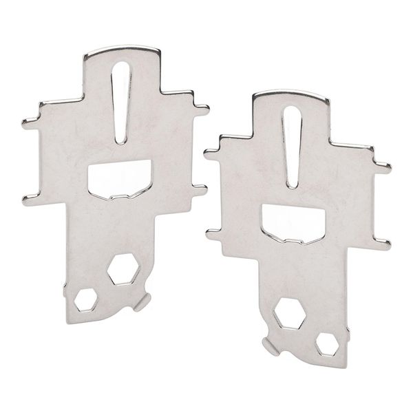 2 Pcs Gas Cap Key Stainless Steel Boat Fuel Tank Opener Bottle Latch Driver Hex Driver with Deck Plate Key for Most Boats Yachts Modern Marine
