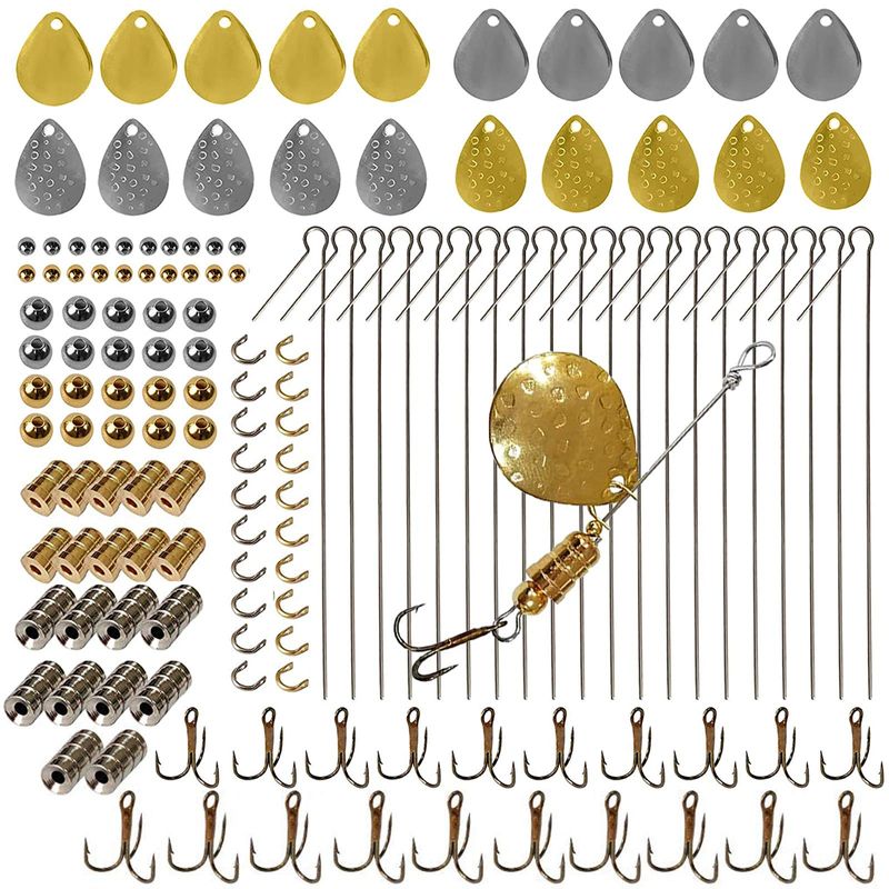 Fishing Lure Making Kit Spinner Making Kit Fishing Spoon Rigs ...