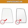 Side Mirror Indicator Light Cover Fit For Ford Transit 150/250/350 2015-2023 (Upper, Left Side)