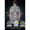 TACVASEN Men's Fishing Long Sleeve Shirts Dry Fit Lightweight Cooling Button Up Shirts for Outdoor Hiking Safari Light Grey, L