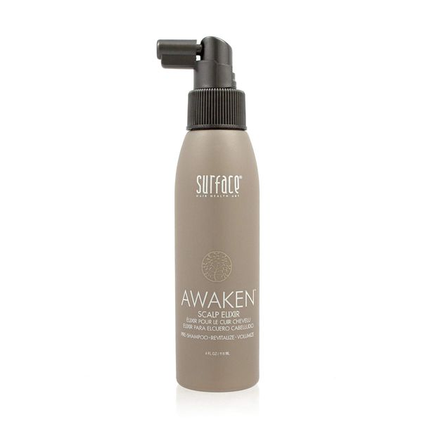 Surface Hair Awaken Scalp Elixir, Stimulate and Revitalize While Lifting Roots and Adding Volume, 4 Fl. Oz.
